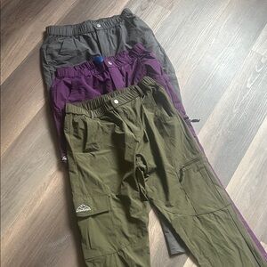 Women’s bundle of Multi-Color Outdoor cargo Pants